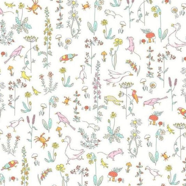 Liberty Fabrics Tana Lawn Theo Pastel
