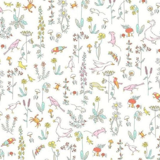 Liberty Fabrics Tana Lawn Theo Pastel