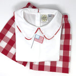 Patriotic Noah Mini Stitch Shirt