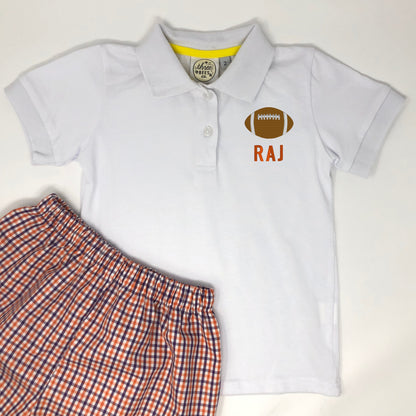 School Mascot Boys Collared Shirt (Multiple Teams Available)