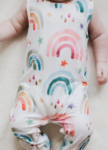 Rainbow Toddler Romper