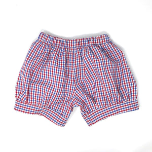 Tri-Check Landon Fabric Banded Short (Unisex)