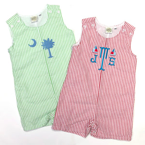 Boys Seersucker Stripe Jon Jon