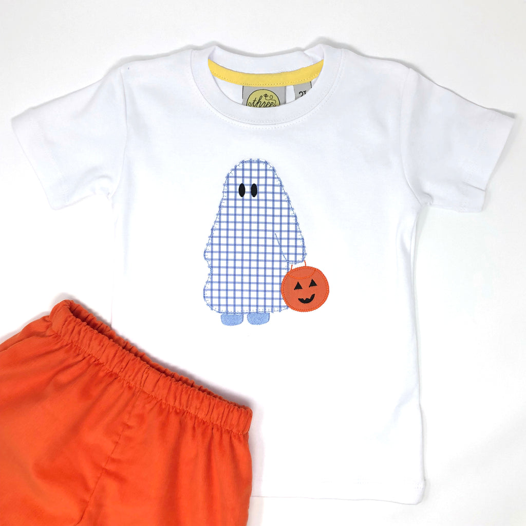 Trick or Treating Ghost Boys T-Shirt