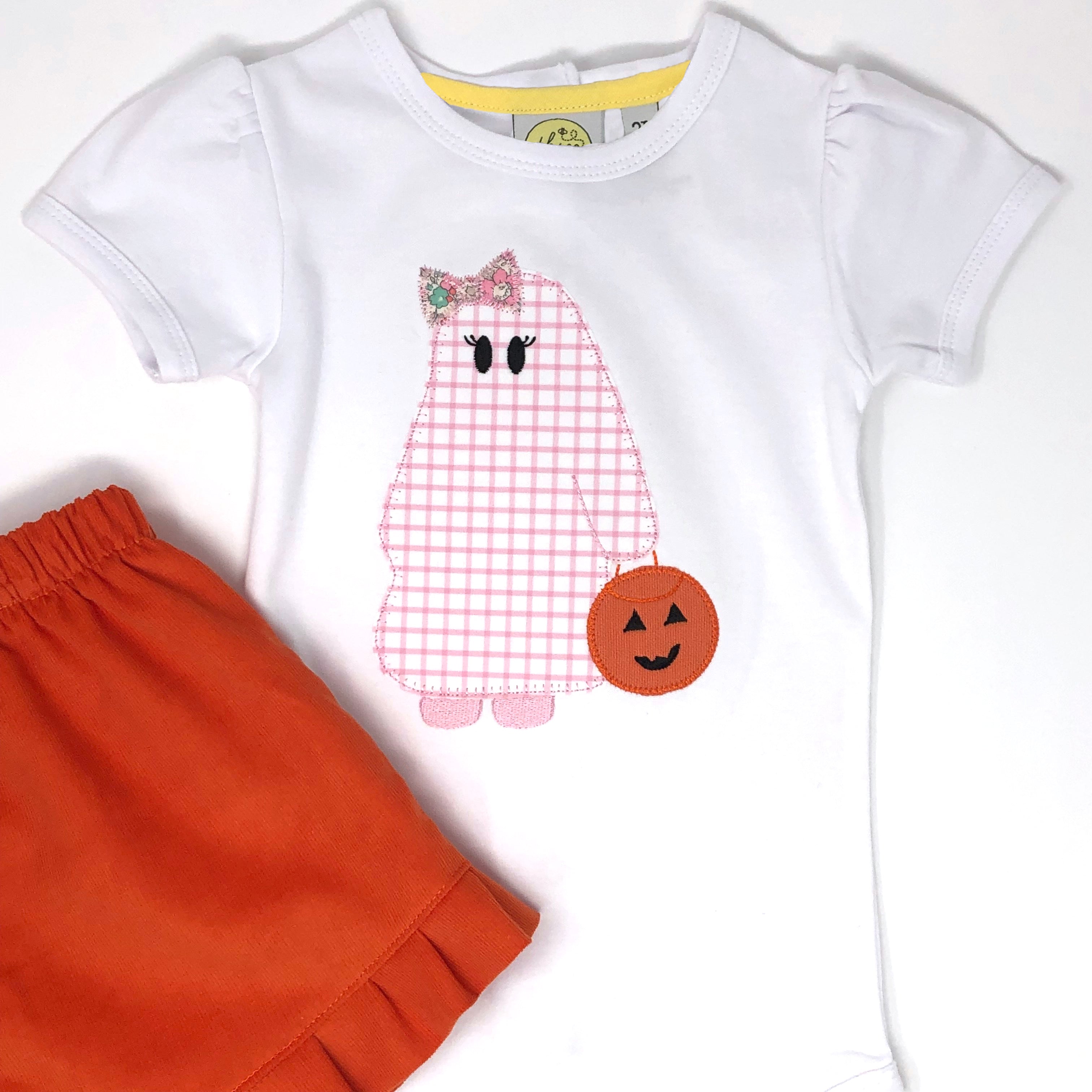 Trick or Treating Ghost Girls Top