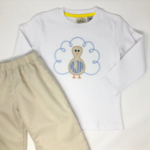Monogram Turkey Boys T-Shirt